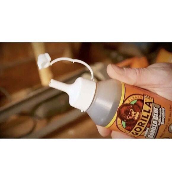 Gorilla Glue Original 4oz Repair Waterproof Strong Bond Almost Everything, Brown - Picture 2 of 6